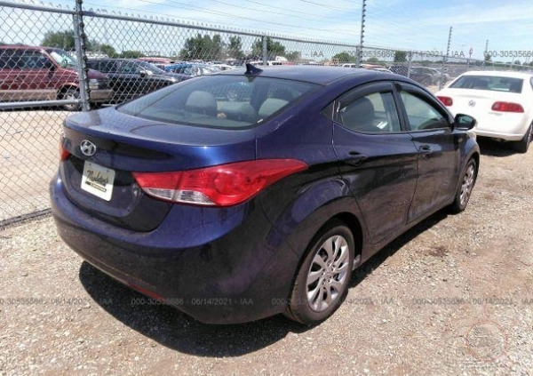 Hyundai Elantra cena 11000 przebieg: 246224, rok produkcji 2012 z Warszawa małe 56